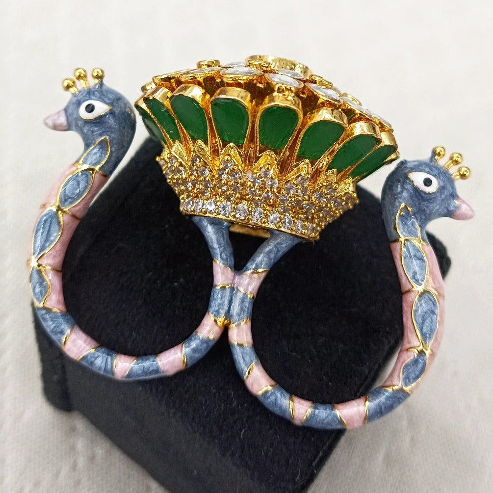 Peacock Gem Ring