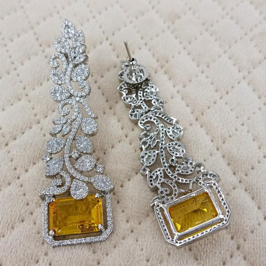 Yellow long Earrings❤️