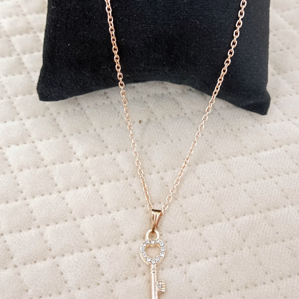 Key Pendant Necklace