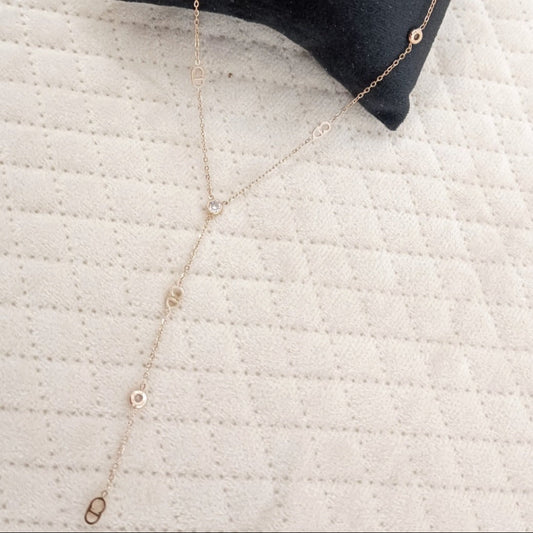 Dainty Lariat Necklace