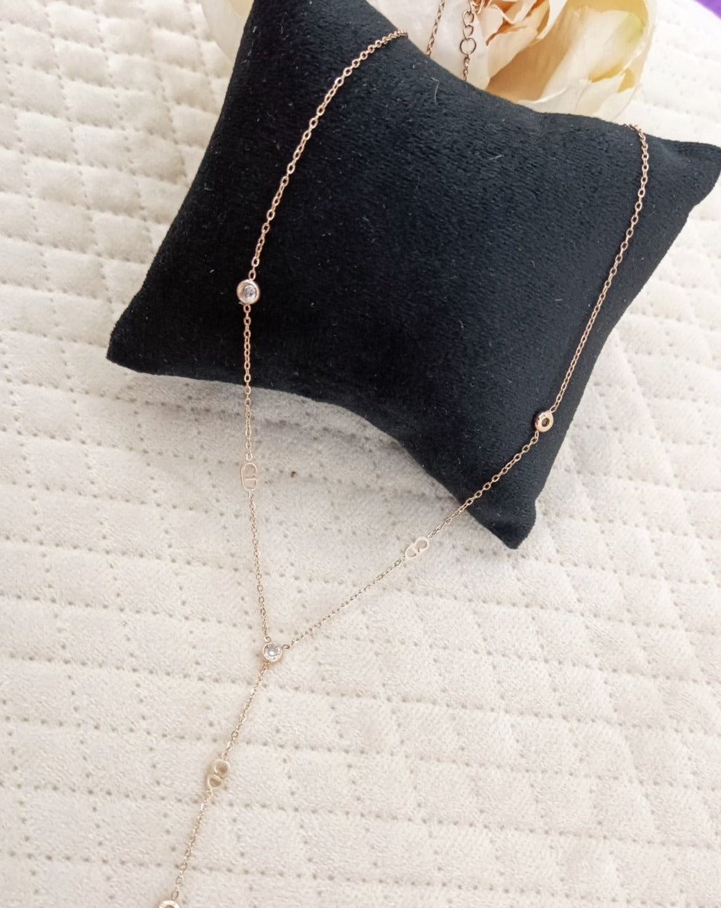 Dainty Lariat Necklace