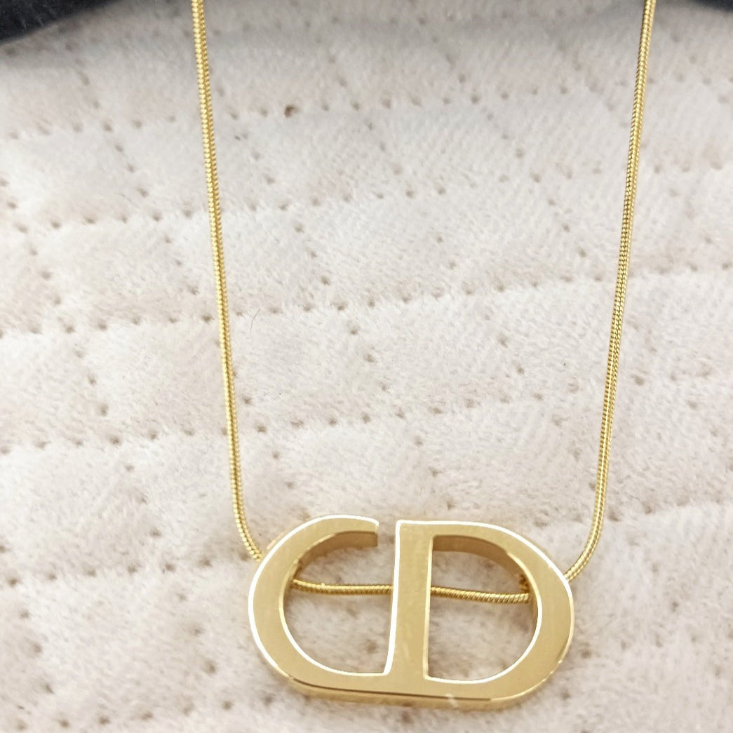 Bold Letter Pendant