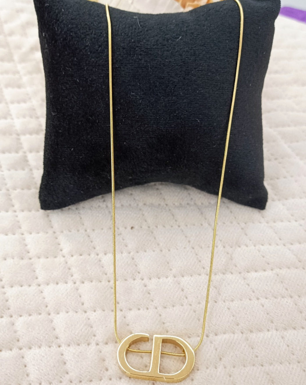 Bold Letter Pendant
