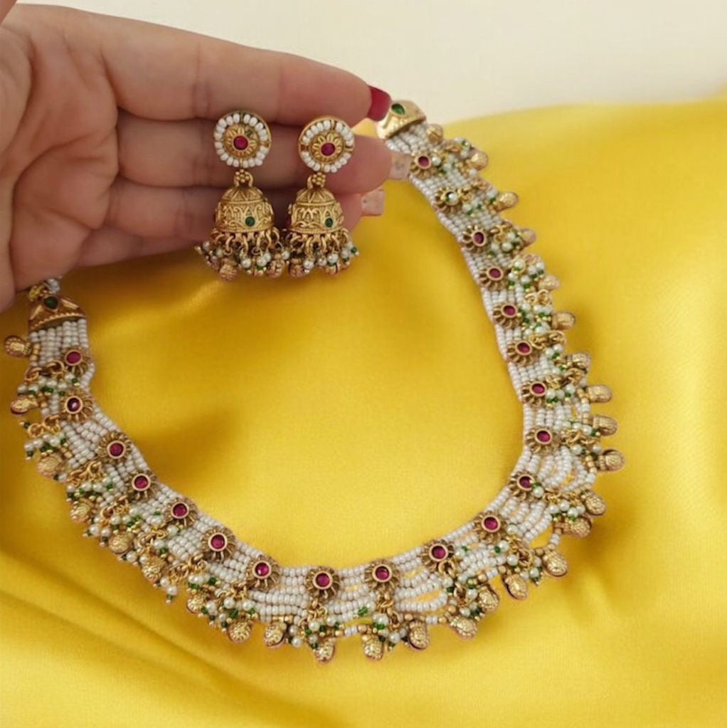 Rajputana pearl necklace