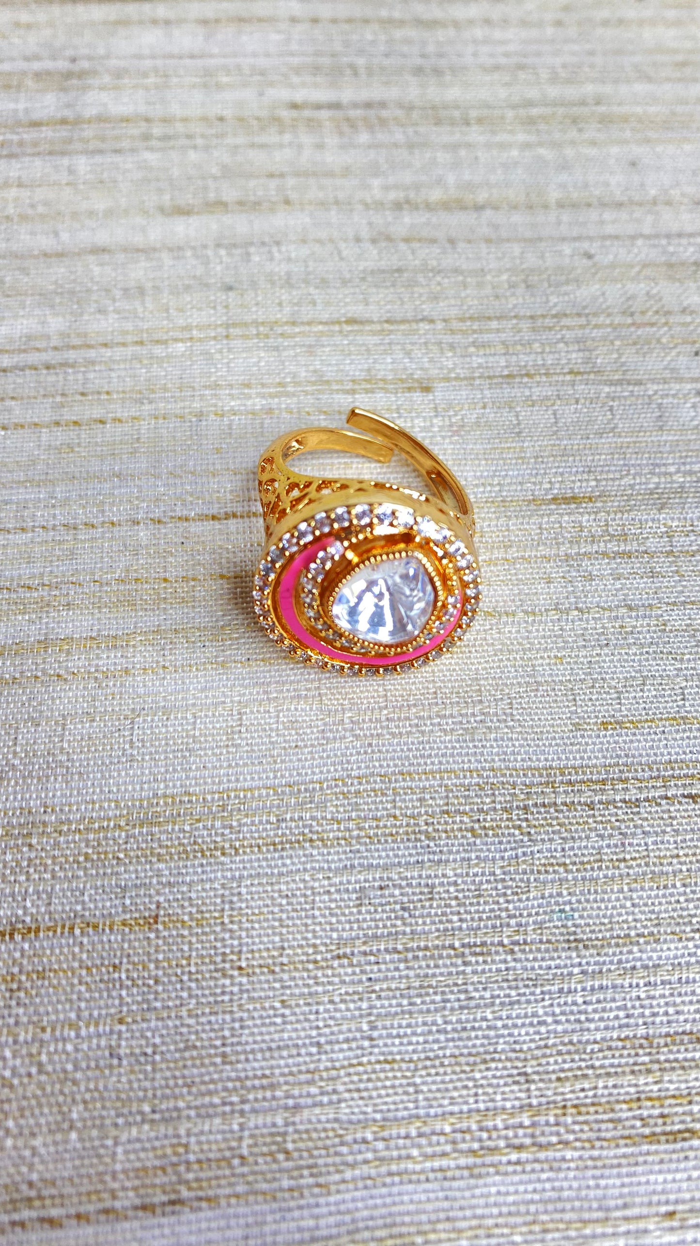 Rupali meenakari ring