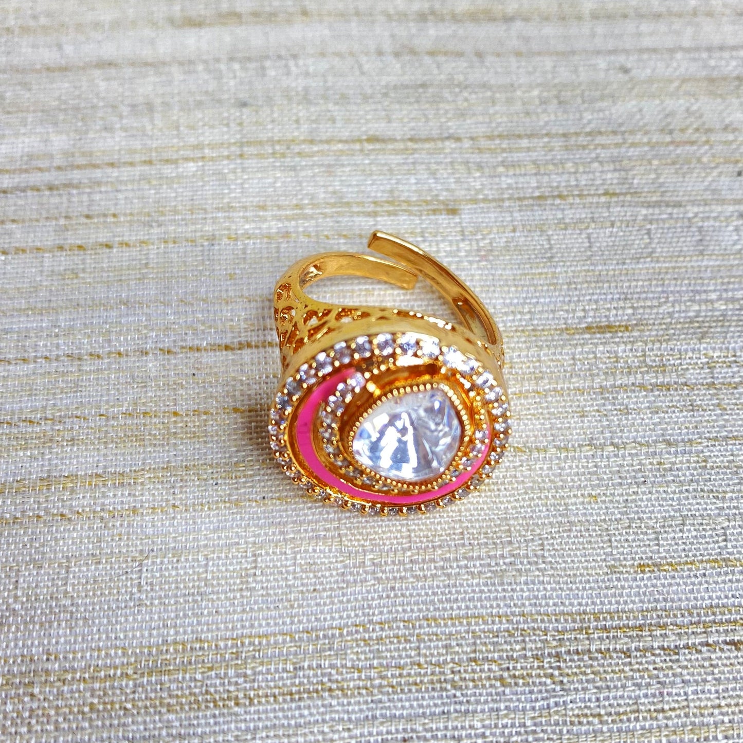 Rupali meenakari ring