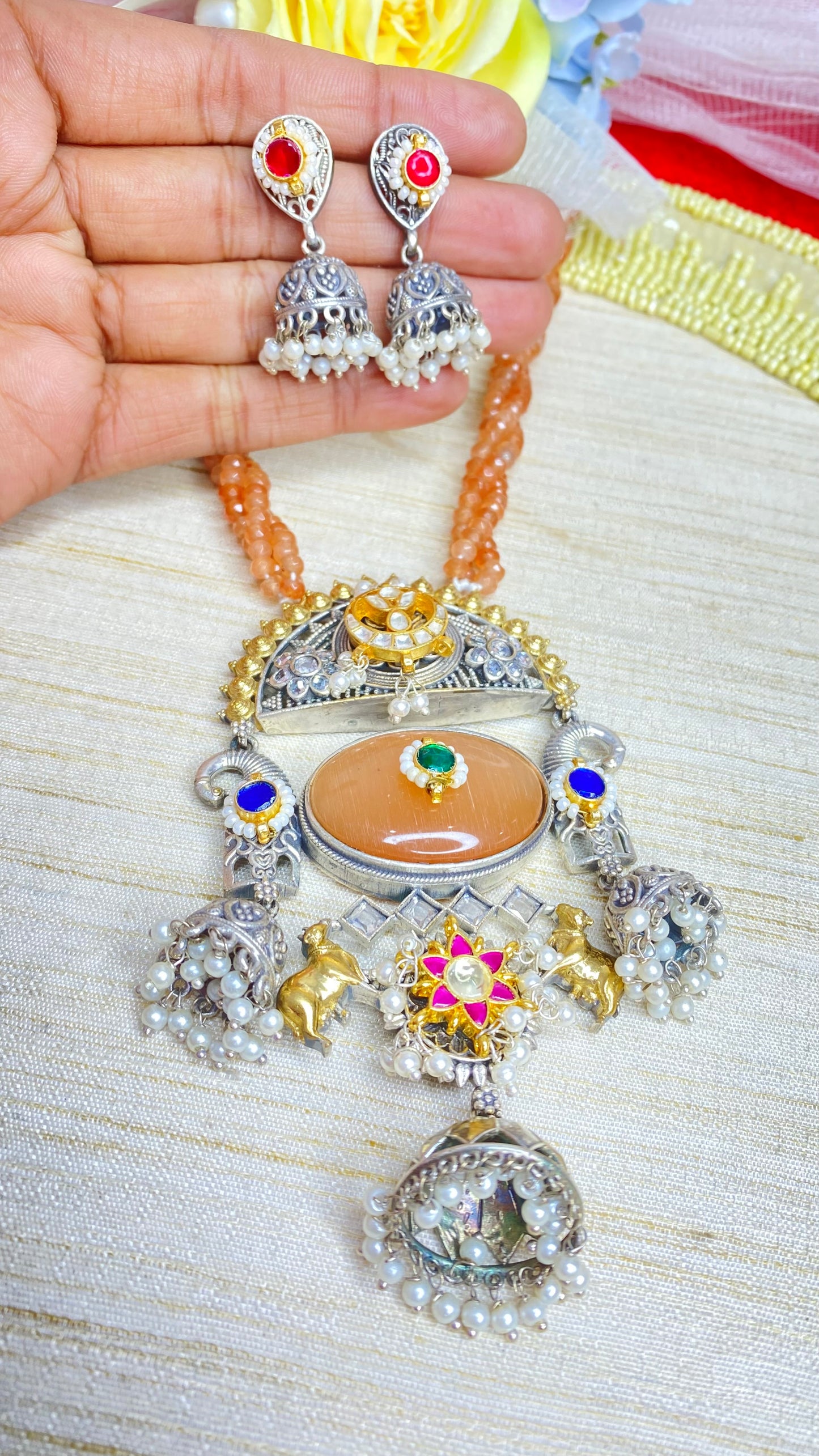 Rajputana heritage necklace