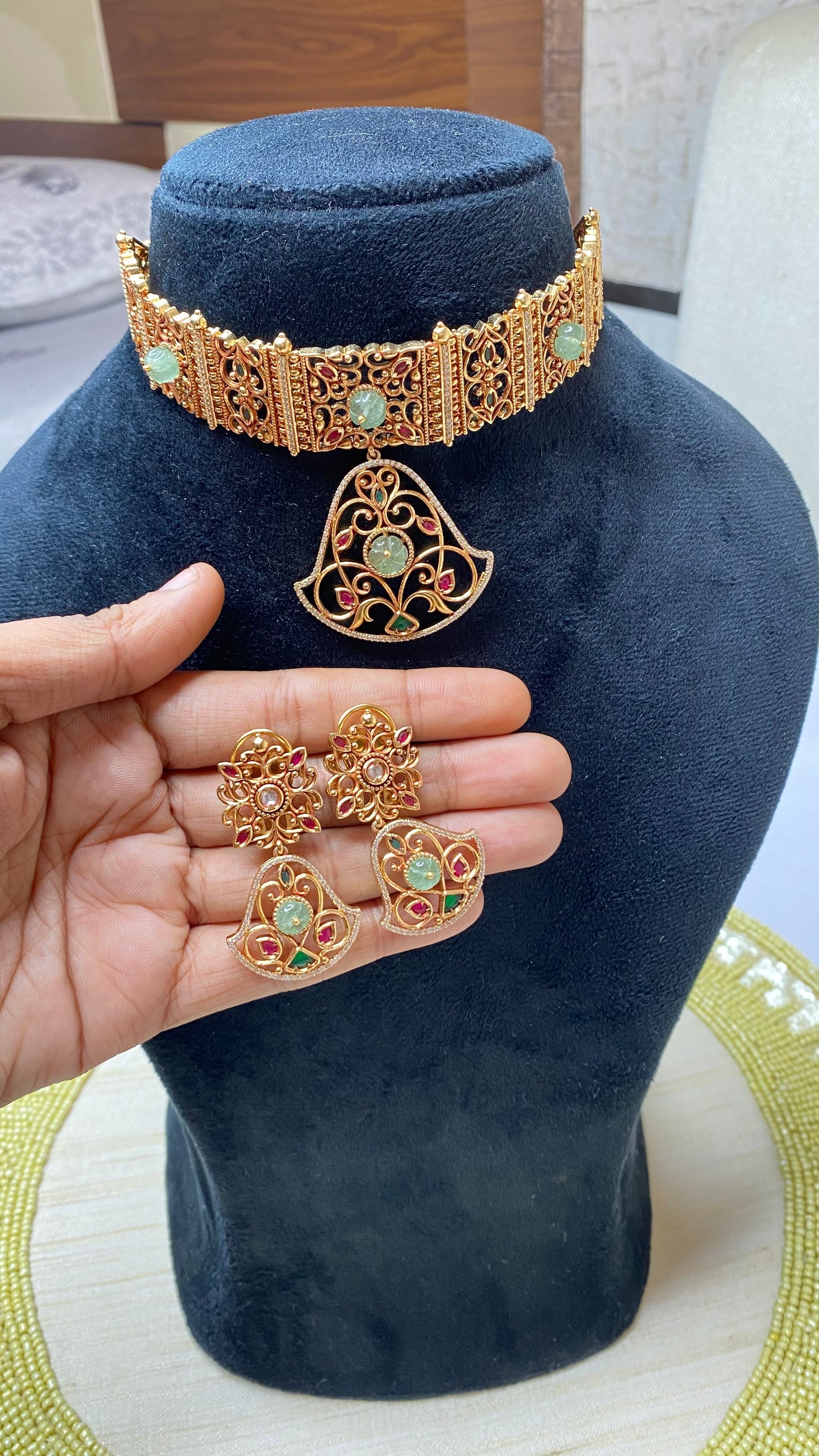 Beautiful choker necklace