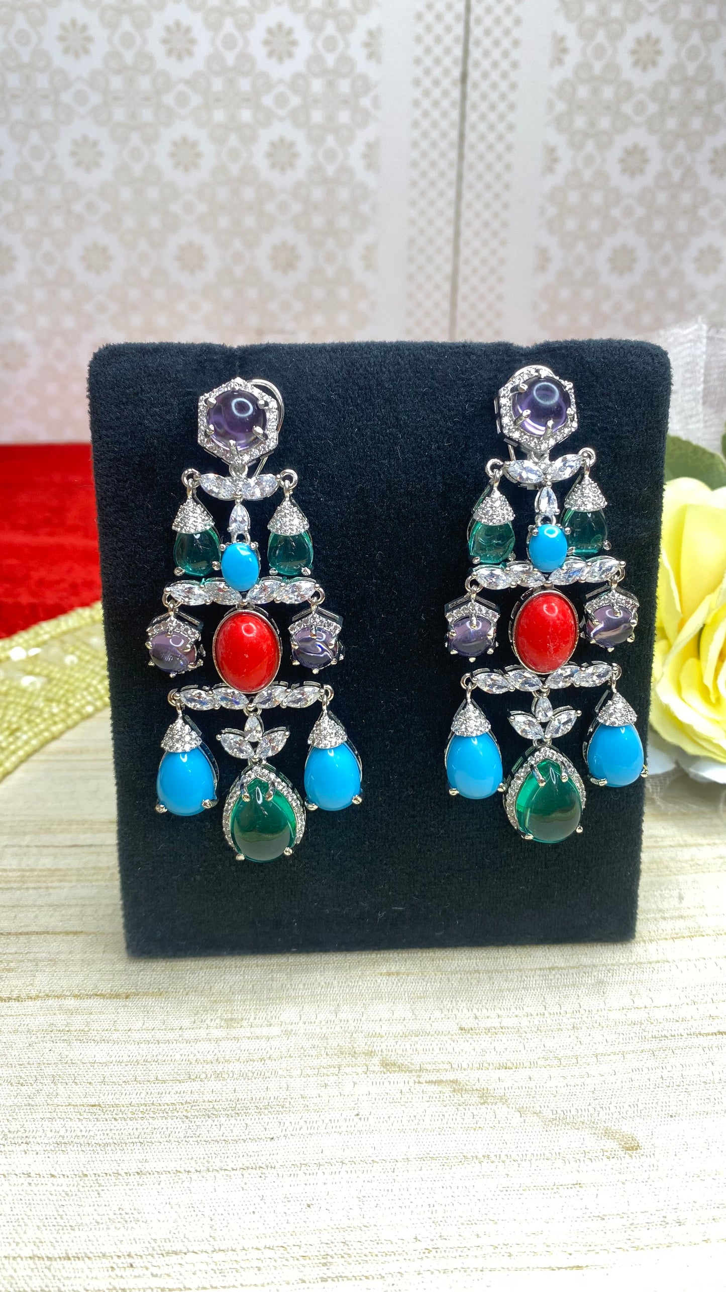 Twilight charm earrings