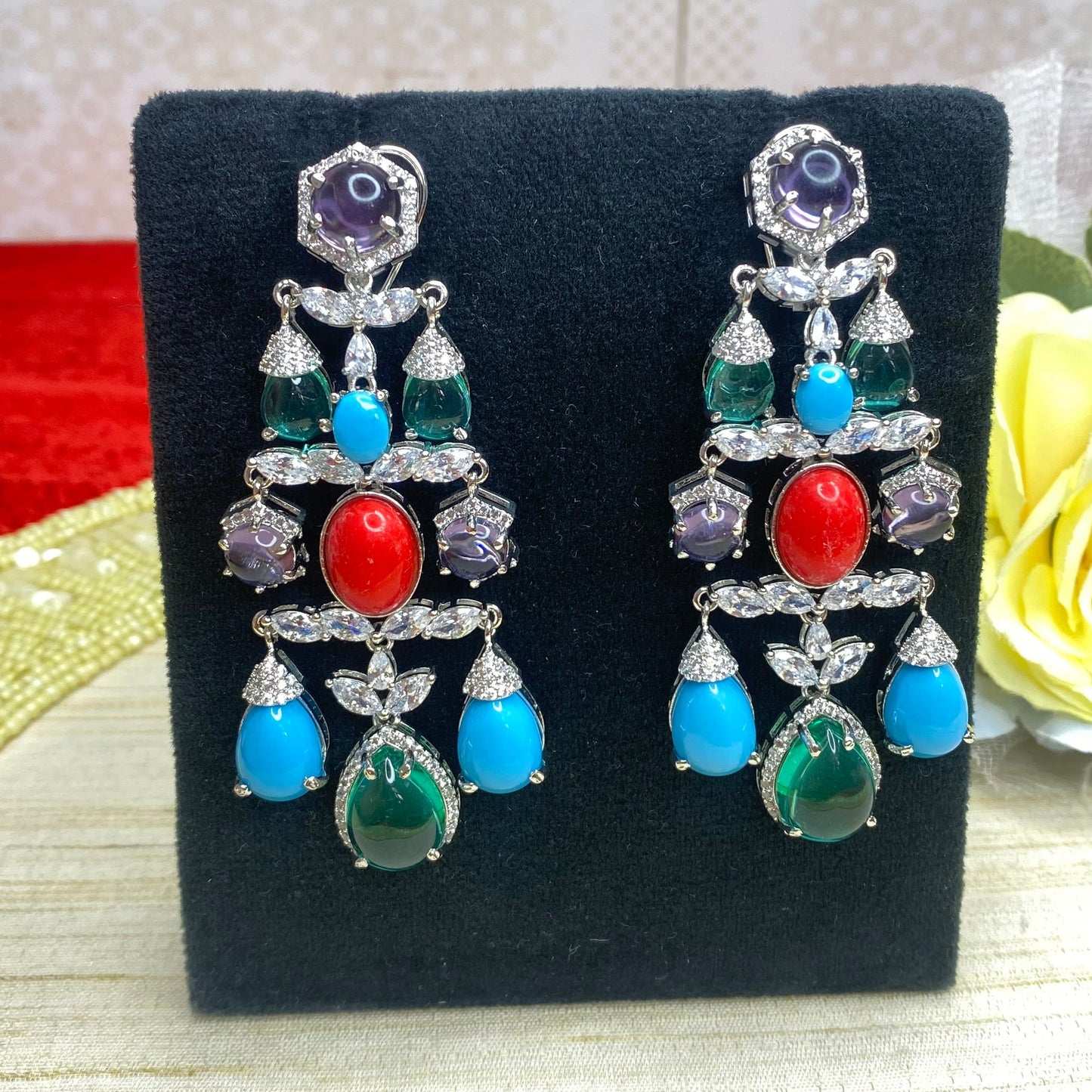 Twilight charm earrings