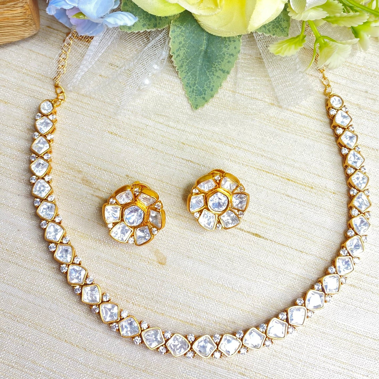 Sleek Moissanite * Ethereal Glow Choker