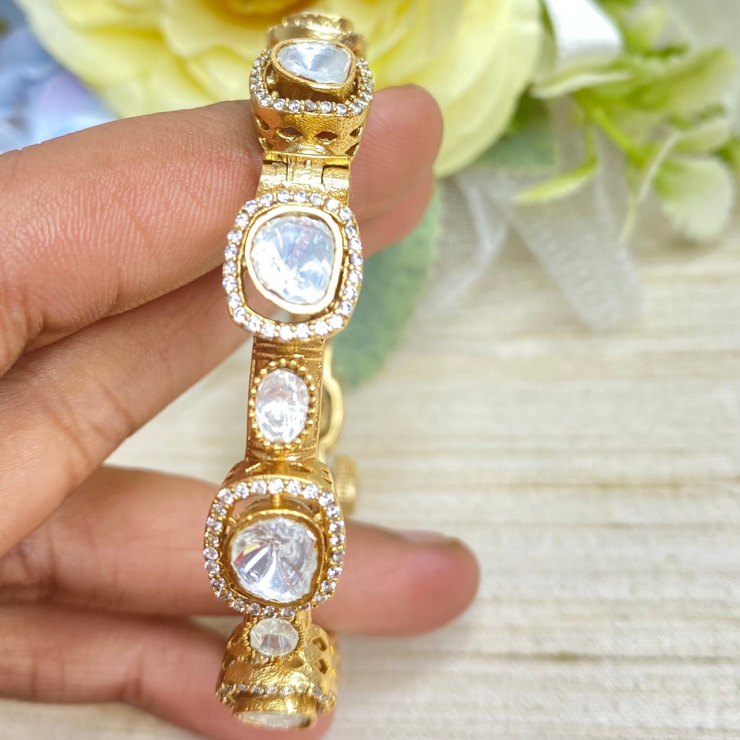 Kundan bracelet