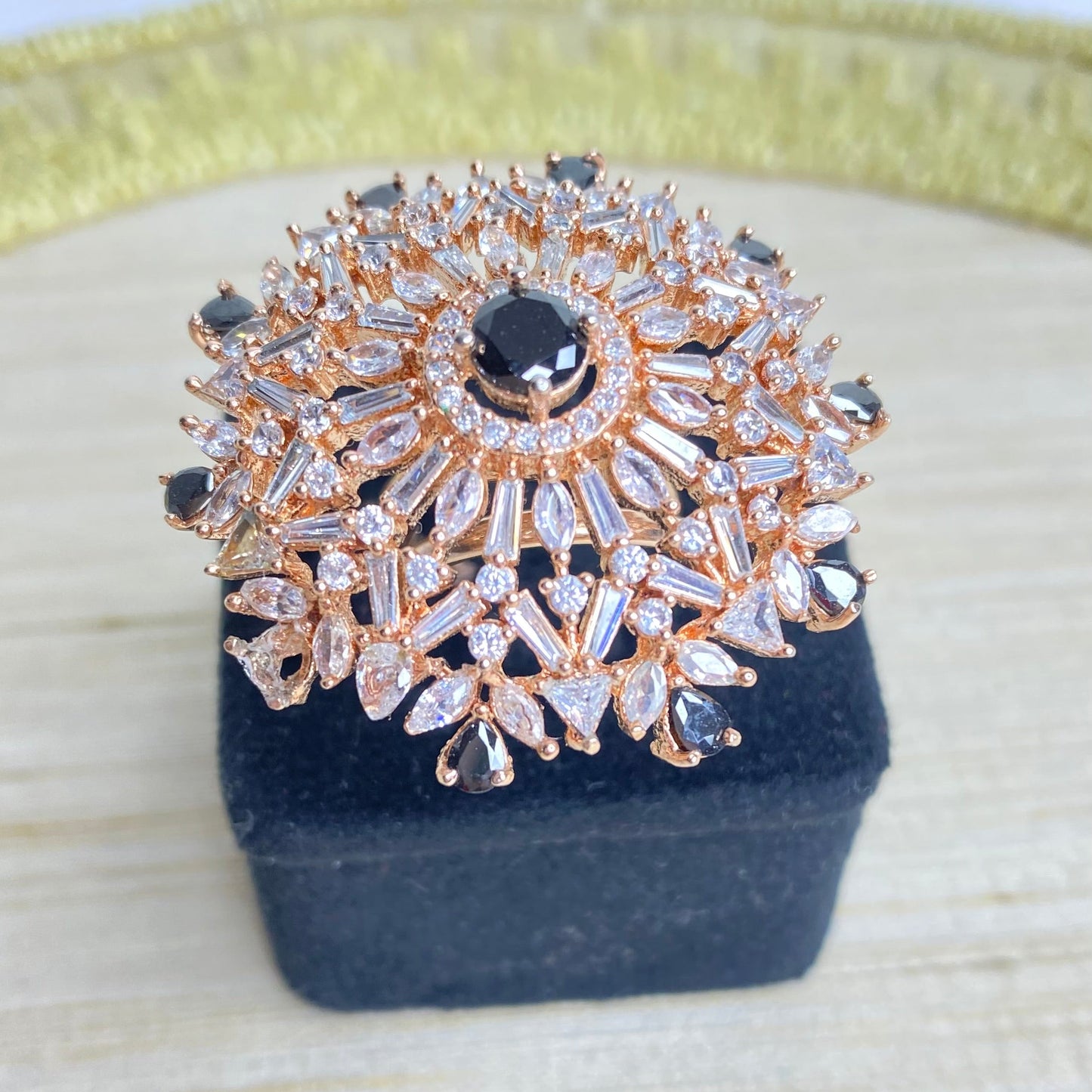 Dazzling ad ring