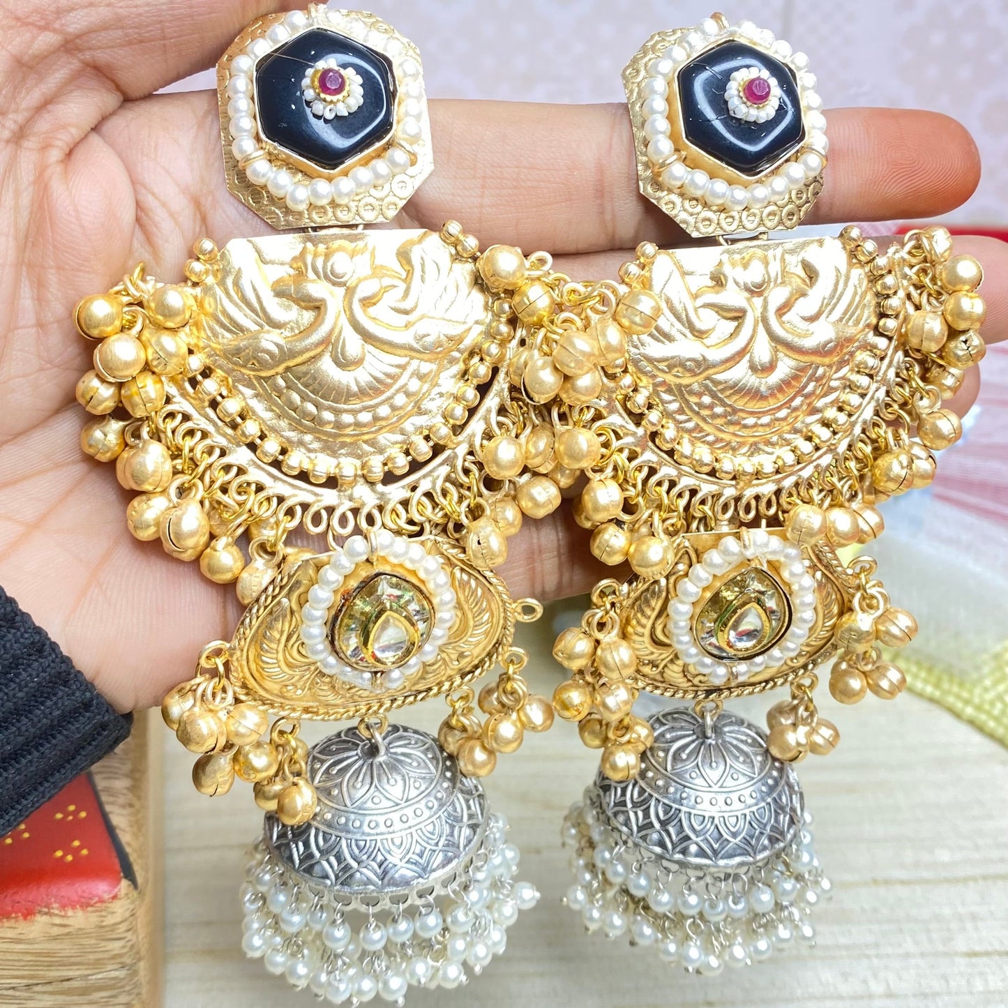 Noor jhumkas
