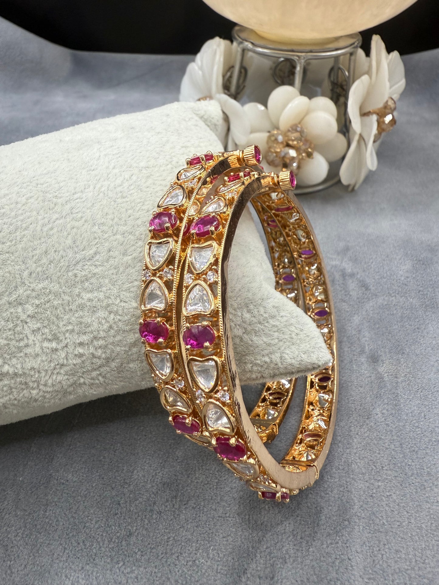 Jasmeet’s moissainate Bangle