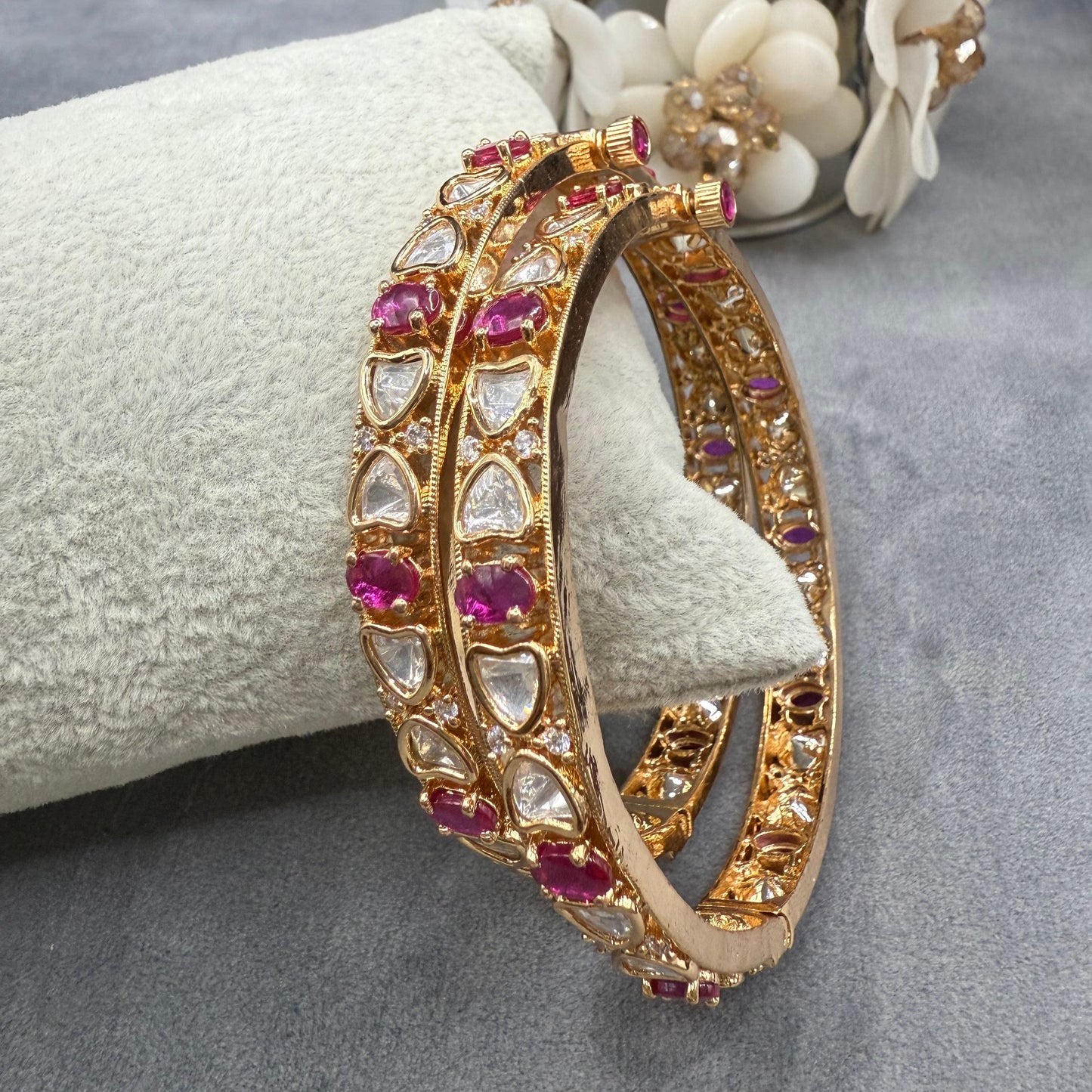 Jasmeet’s moissainate Bangle