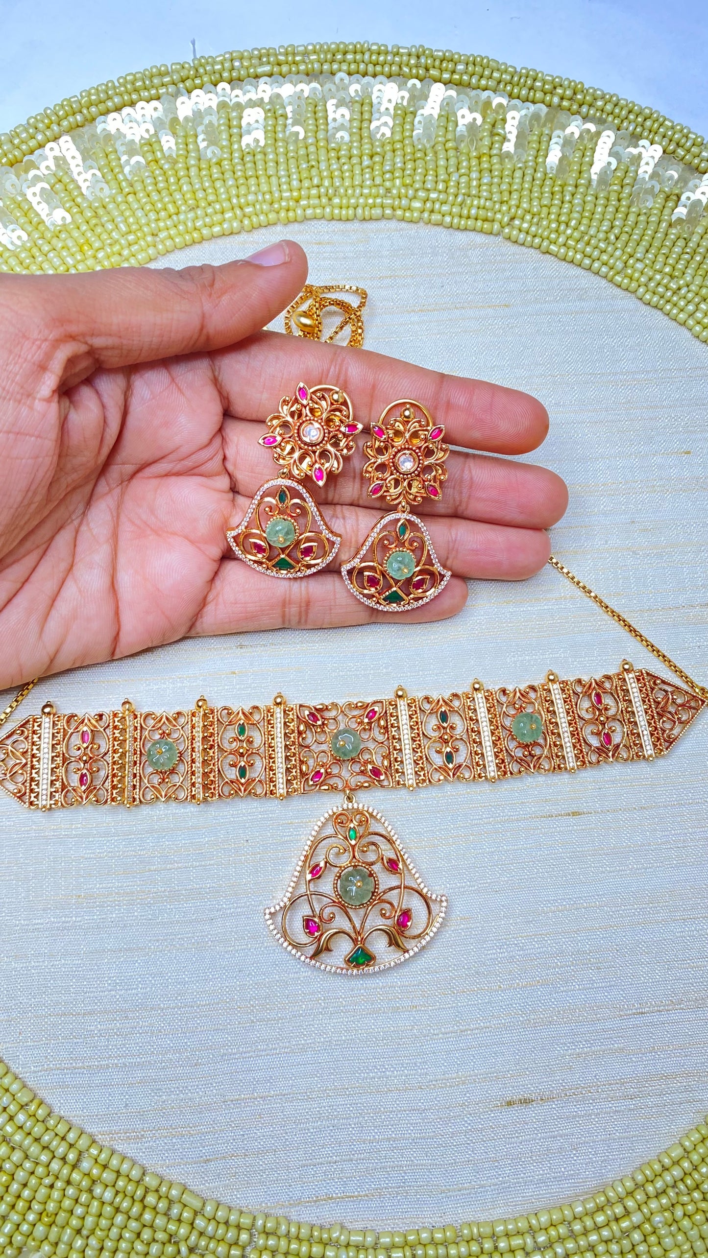 Beautiful choker necklace