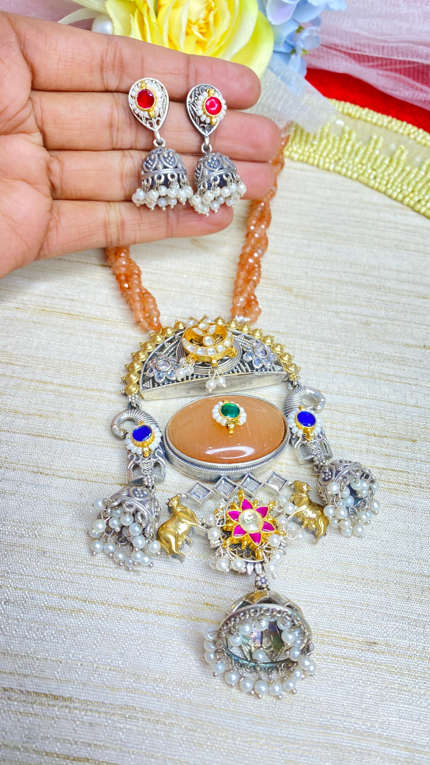 Rajputana heritage necklace