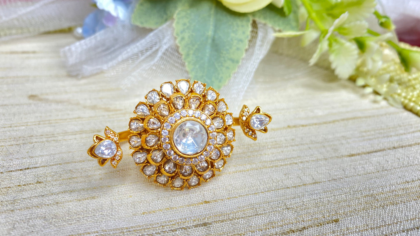 Upasna double finger ring