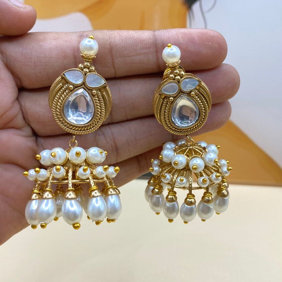 Gulbahaar jhumkis