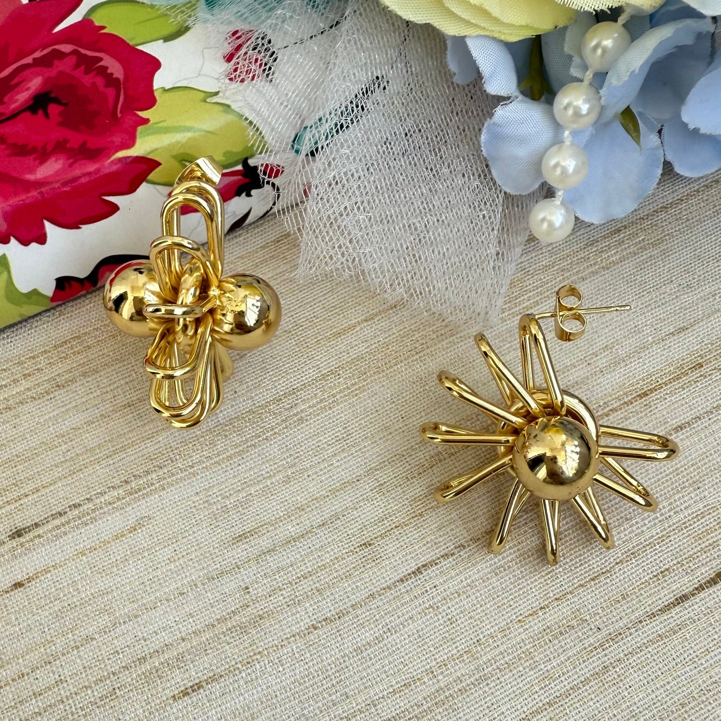 Spring earring