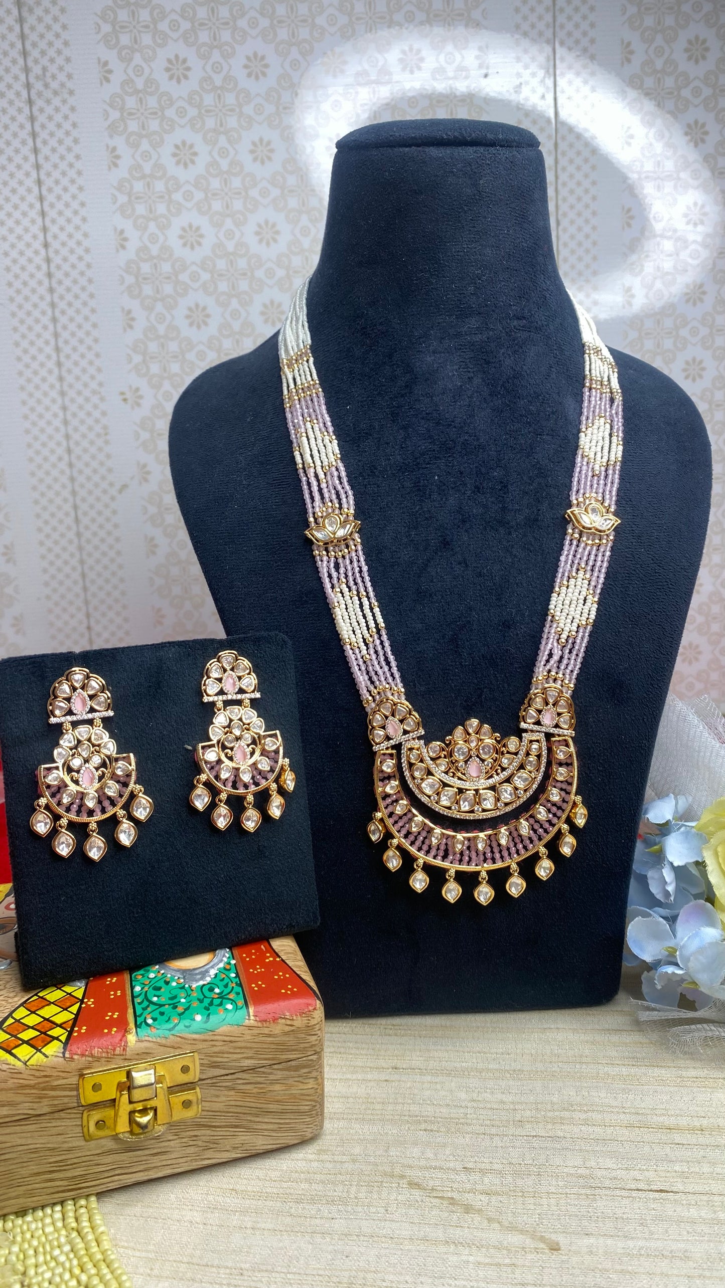 Beautiful long necklace set