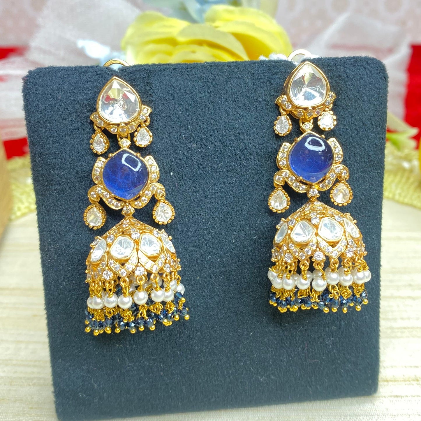 Beautiful kundan jhumki⭐️