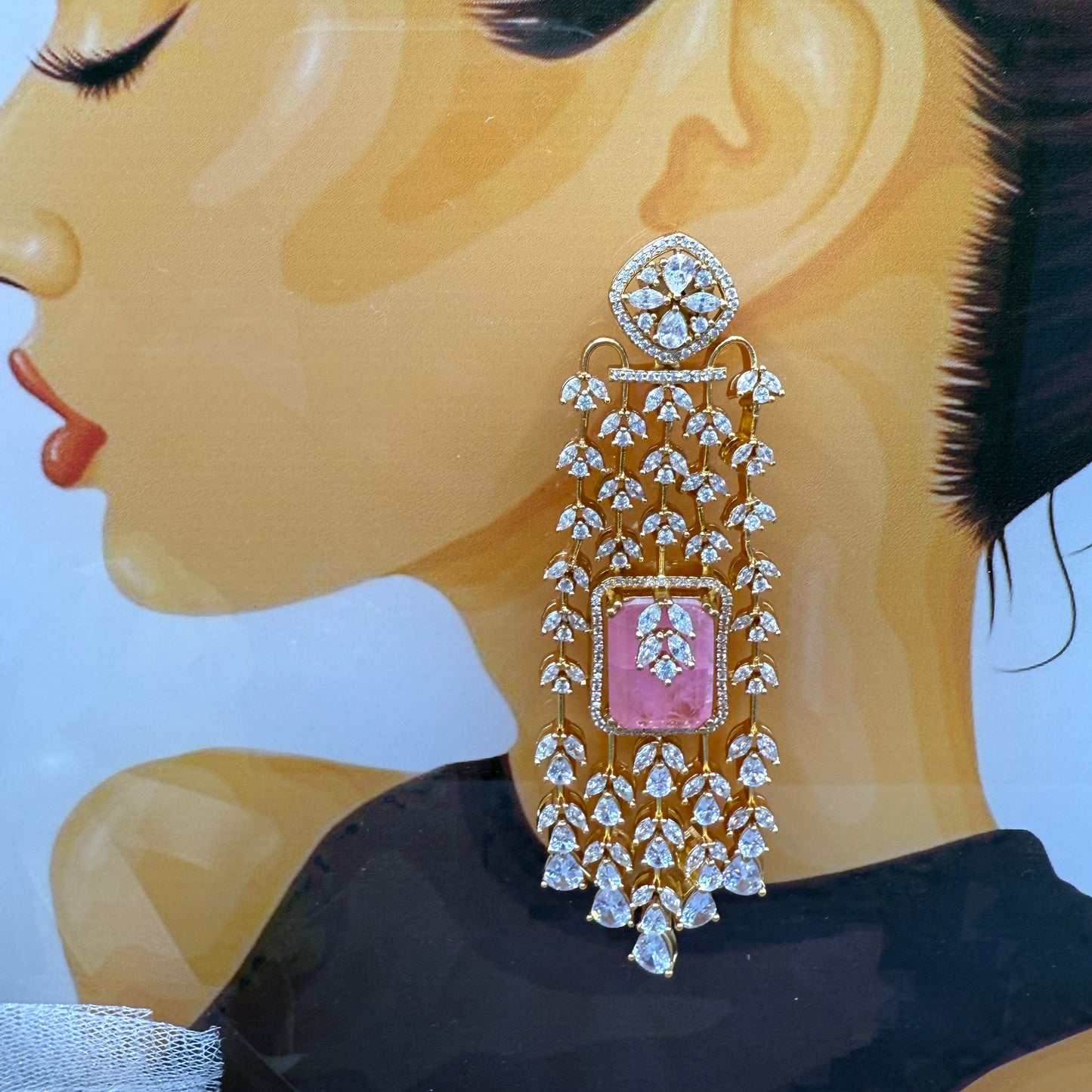 Ritu’s Doublet long earrings- Part Statement Earrings