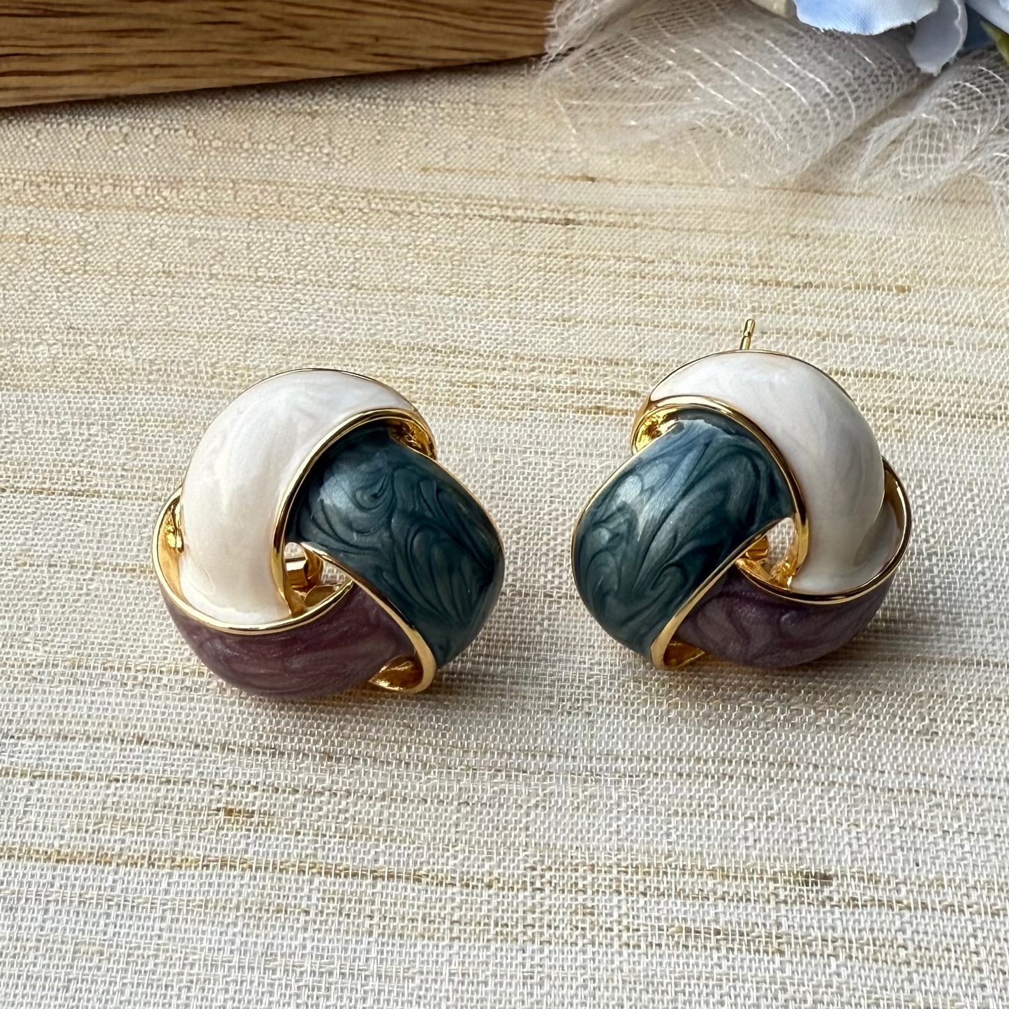 Anti tarnish earrings