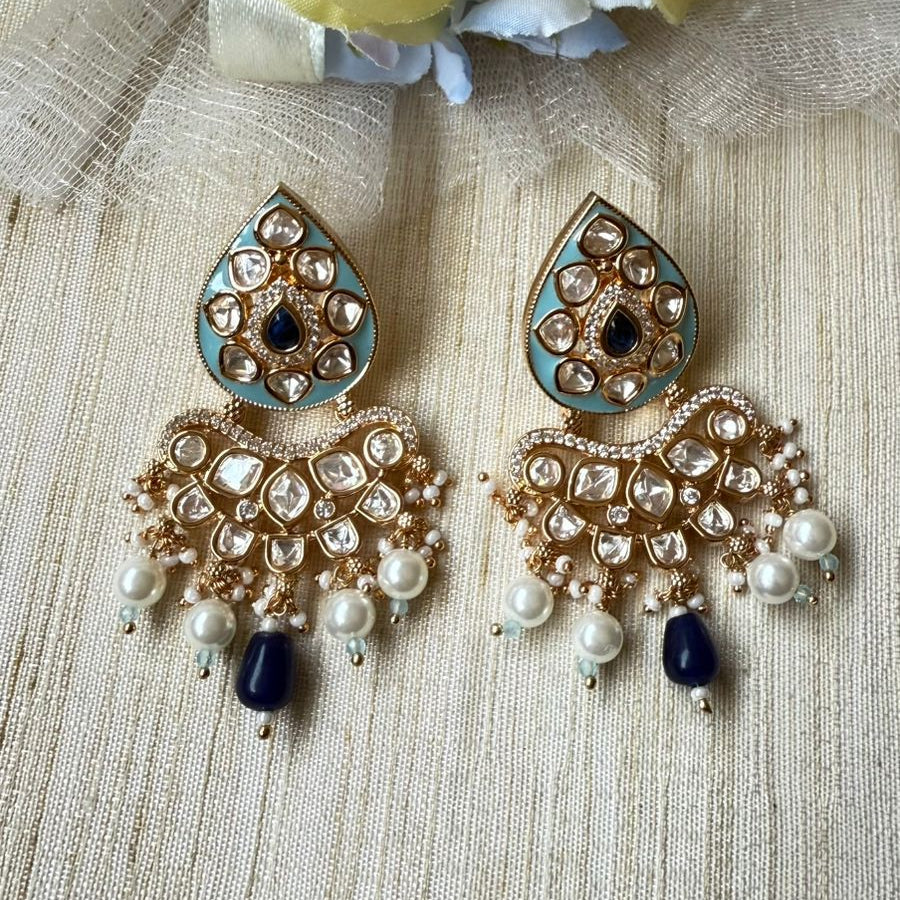 Kundan earrings