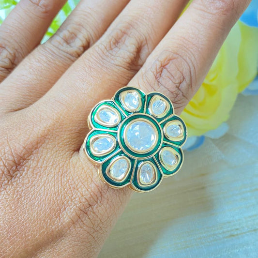 Rekha Kundan ring