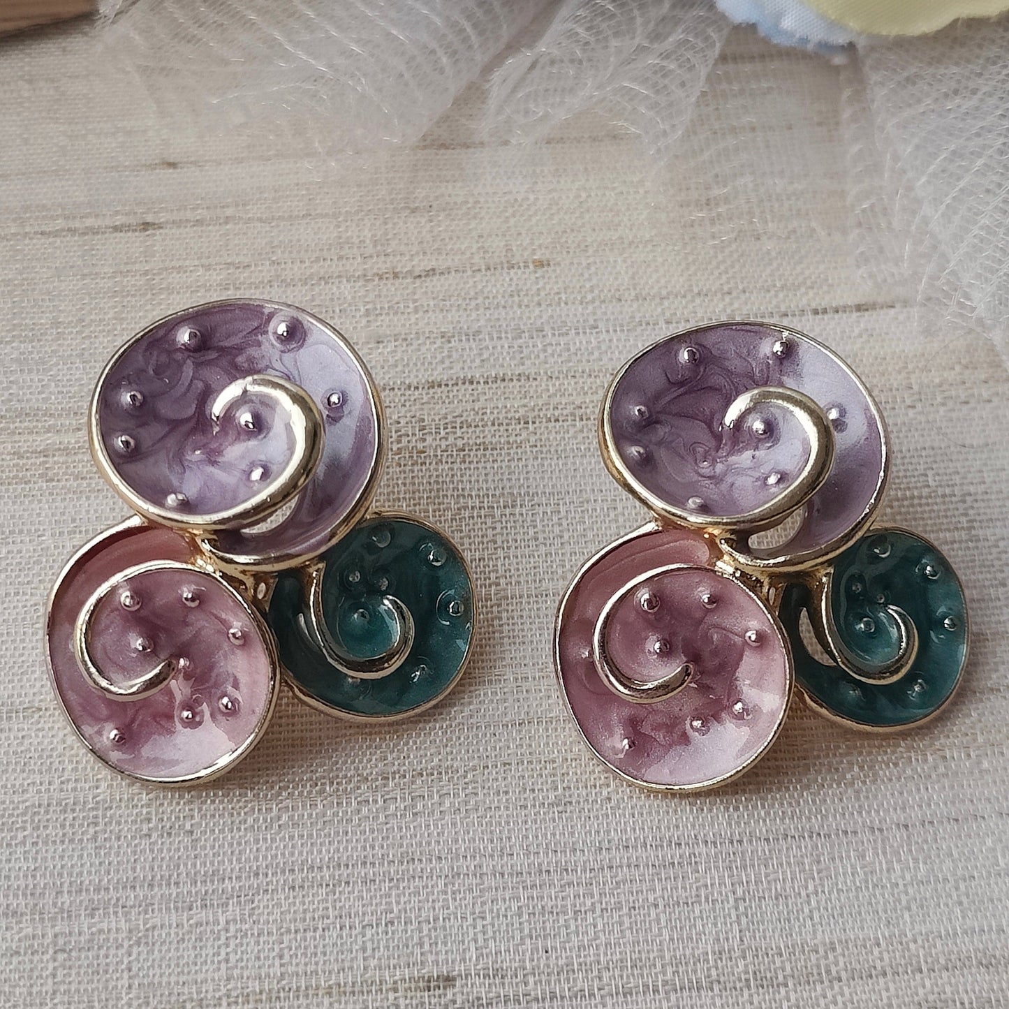 Anti tarnish earrings