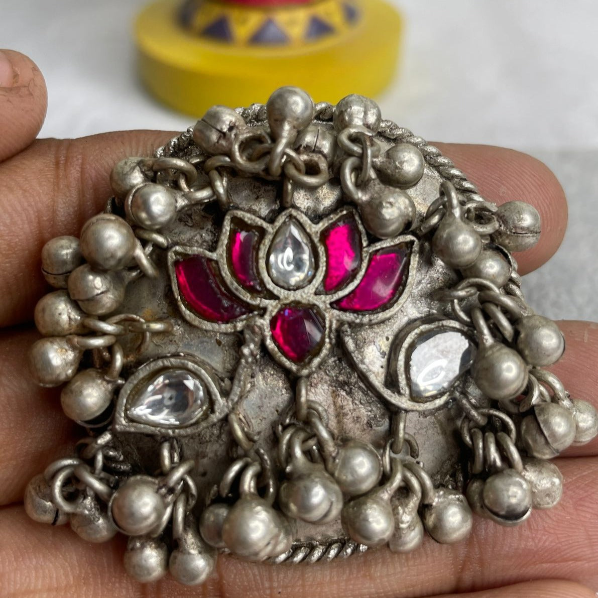 Navratan Oxidised Ring