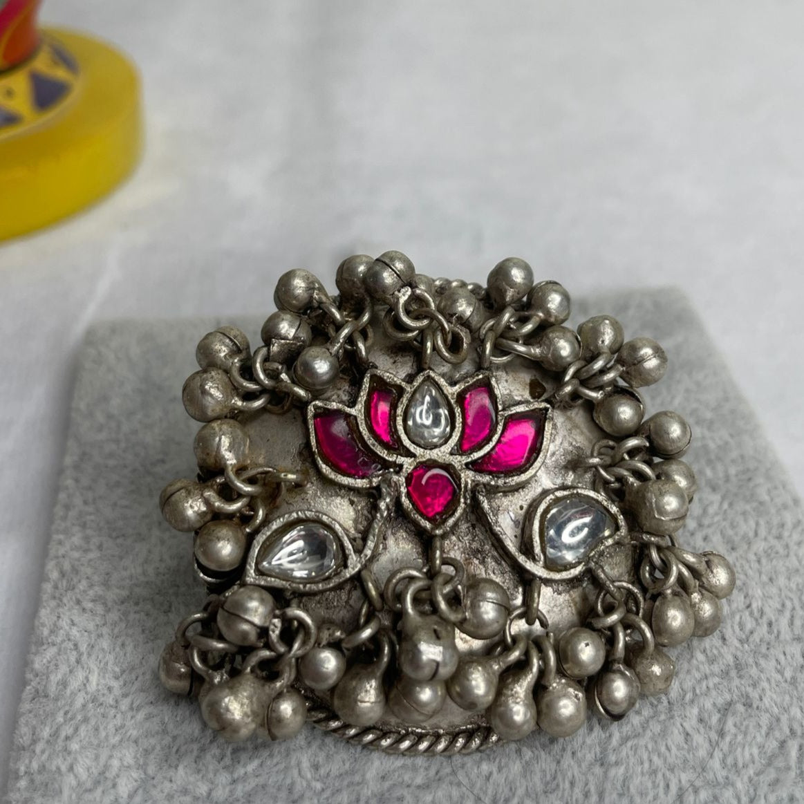 Navratan Oxidised Ring