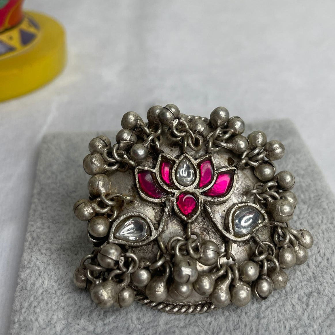 Navratan Oxidised Ring