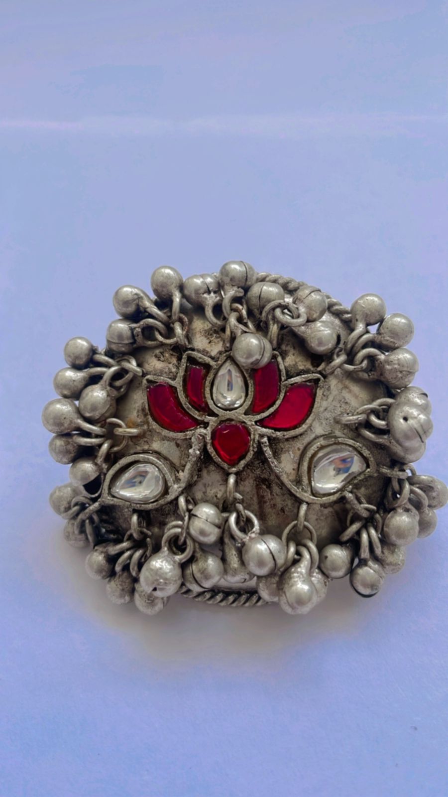 Navratan Oxidised Ring