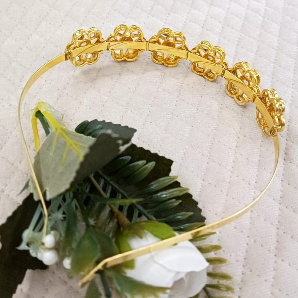Golden Glamour Hairband Set