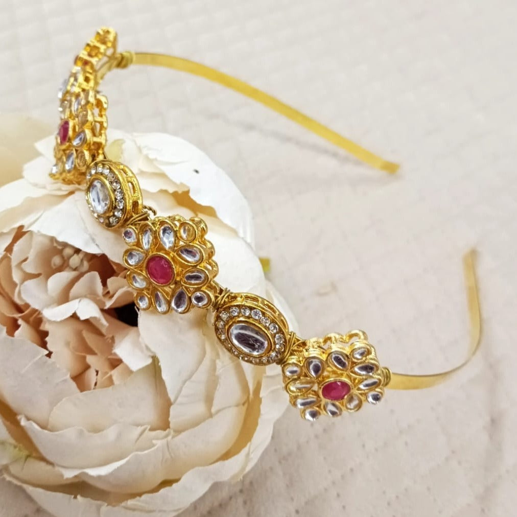 Ruby Blossom Hairband