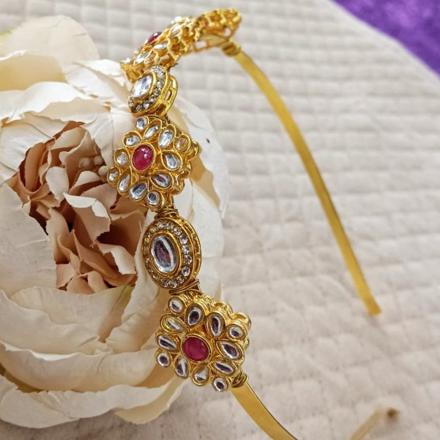 Ruby Blossom Hairband