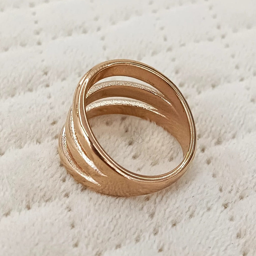 Golden Spiral Ring