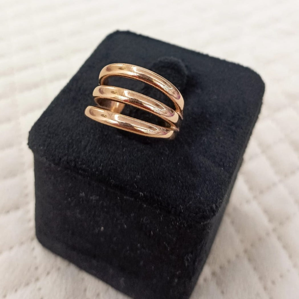 Golden Spiral Ring
