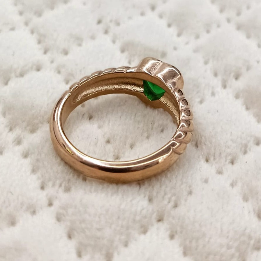 Emerald Whisper Ring