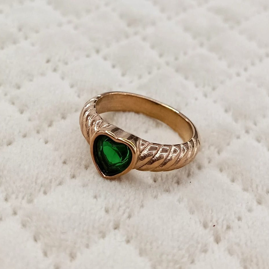 Emerald Whisper Ring