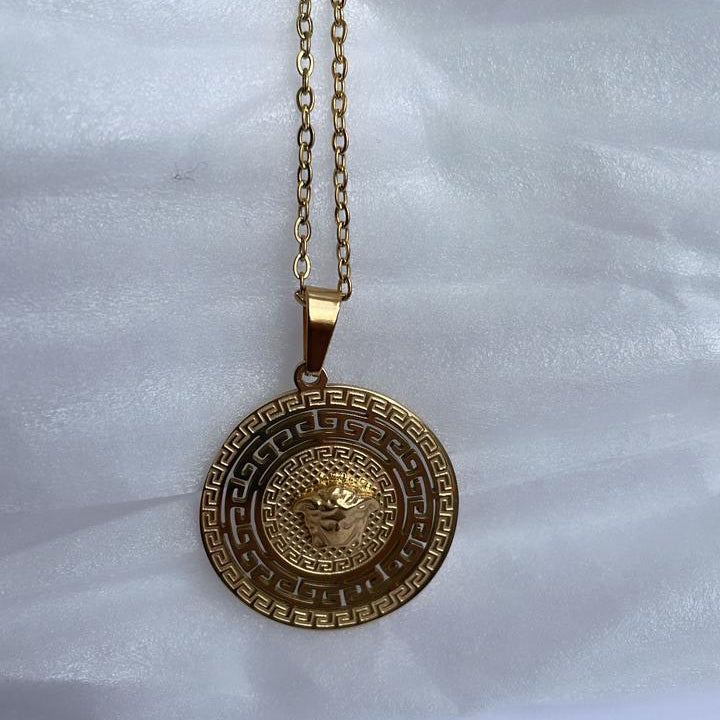 Greek Coin Necklace
