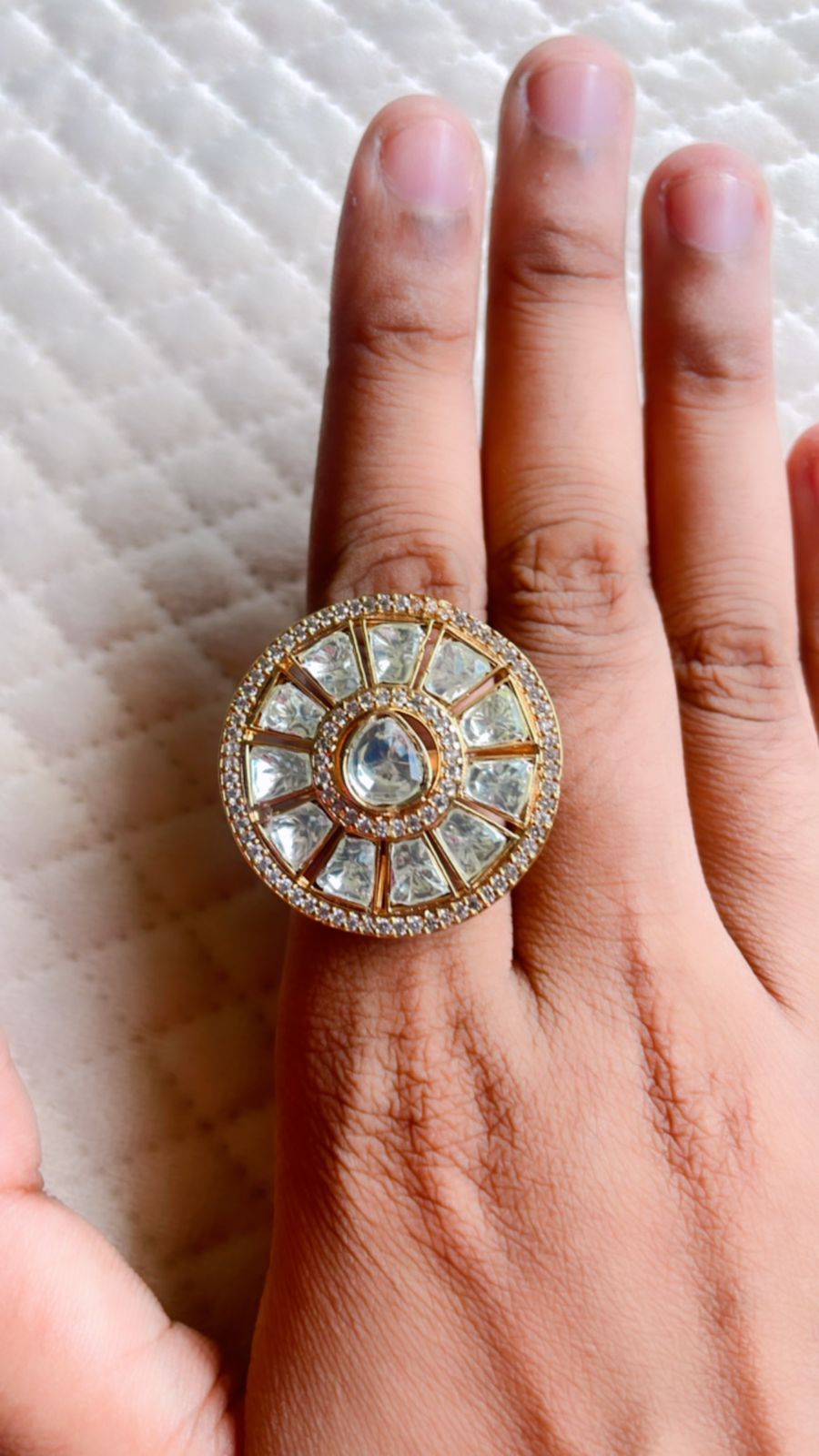 Moissanite Ring