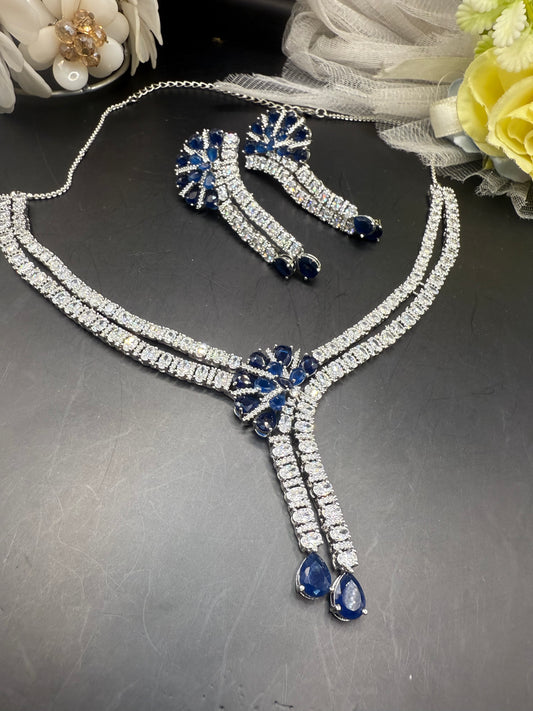 Cinderella  Sapphire necklace❤️