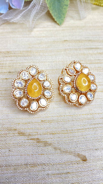 Kundan studs