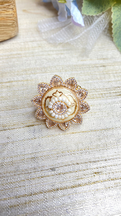 Royal Meenakari ring