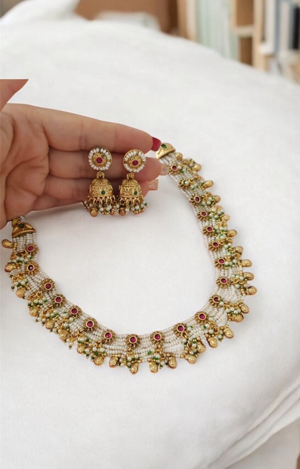 Rajputana pearl  necklace