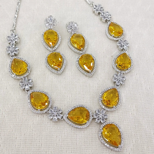 Citrine Gemstone Necklace